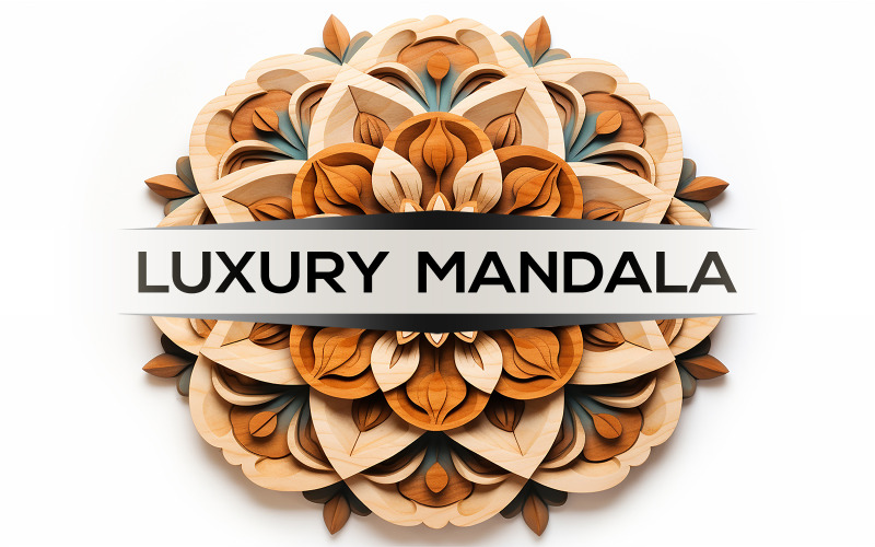 Conception en bois 3D | mandala d'art en bois | conception en bois