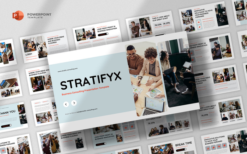 Stratifyx - 商业咨询 Powerpoint 模板