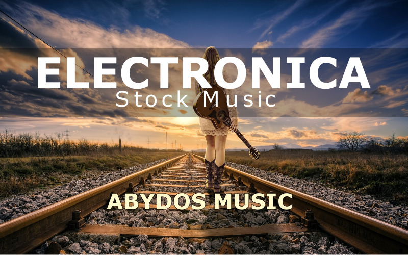 Viaje de electrónica - Música de stock