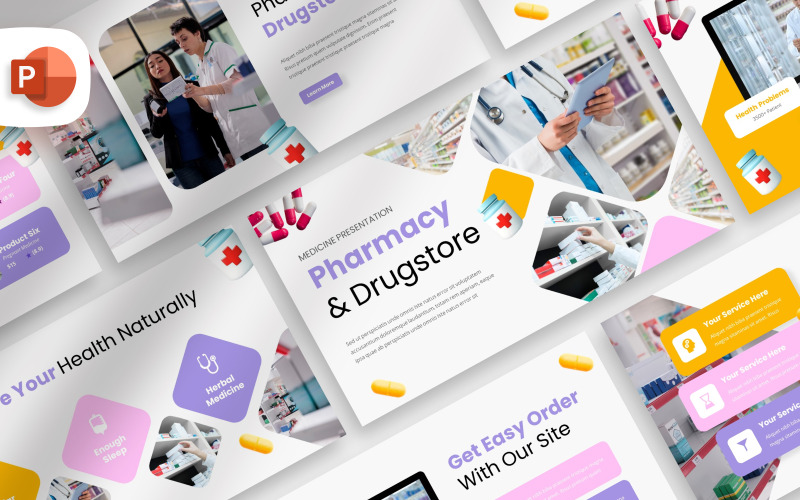 Аптека и аптека Шаблоны презентаций PowerPoint