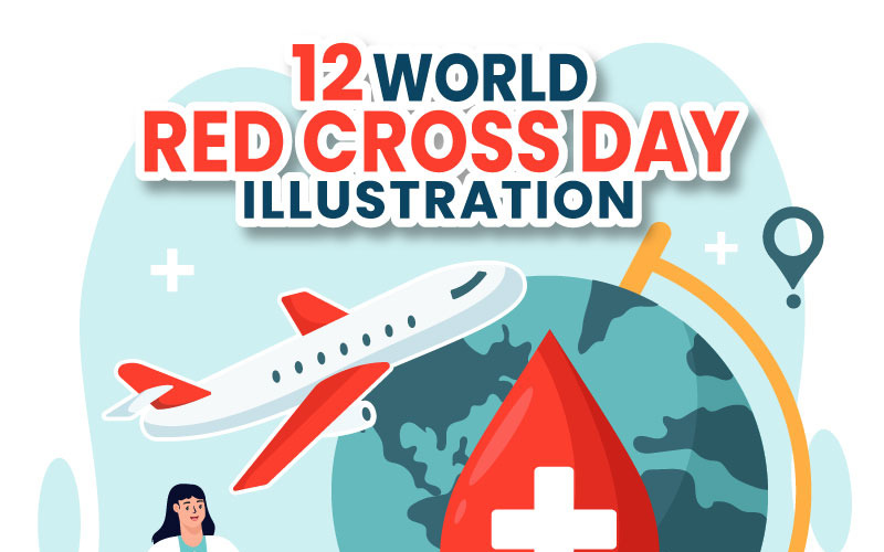 12 Illustrazione della Giornata Mondiale della Croce Rossa