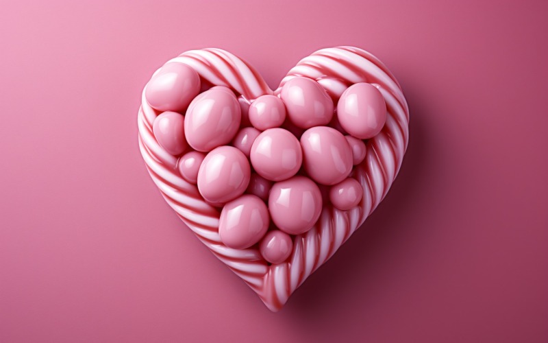 Candy Hearts Valentin-napi illusztráció 02