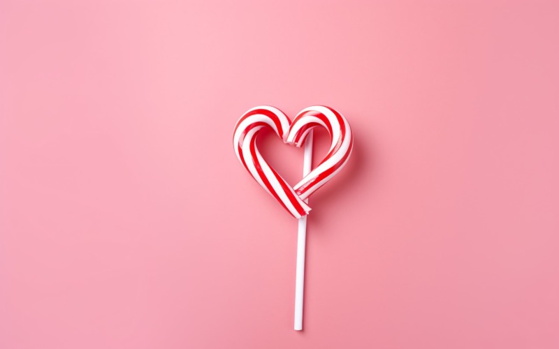 Cukierkowe serca Walentynki ilustracja 08