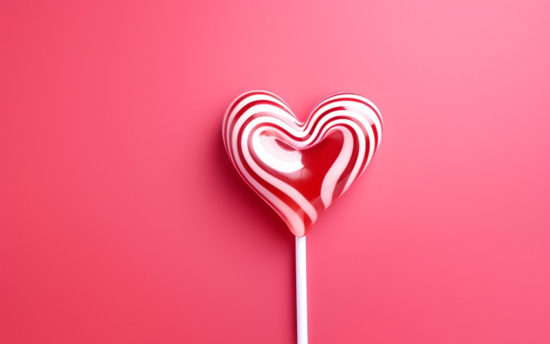 Illustration de la Saint-Valentin Coeurs de bonbons 09