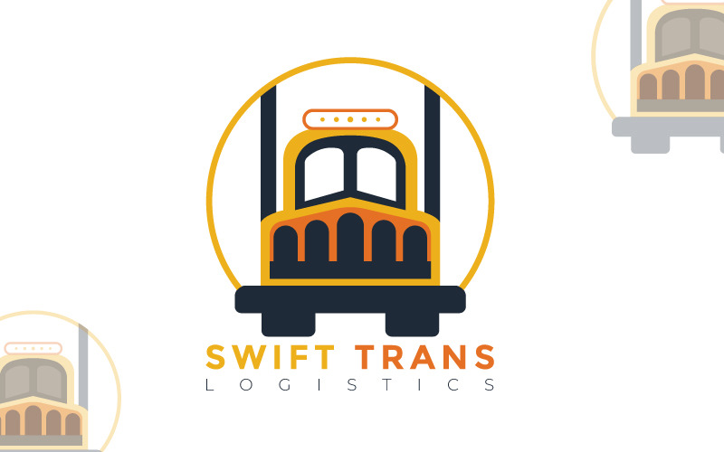Design de logotipo logístico - Branding de transporte