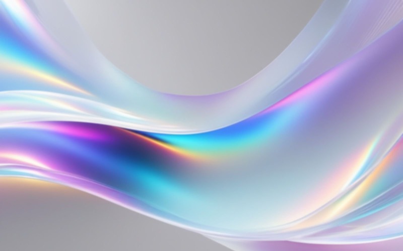 Fond d'écran hologramme abstrait premium