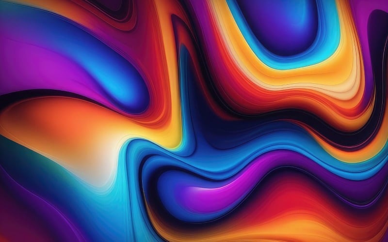 Kleurrijke abstracte unieke achtergrond