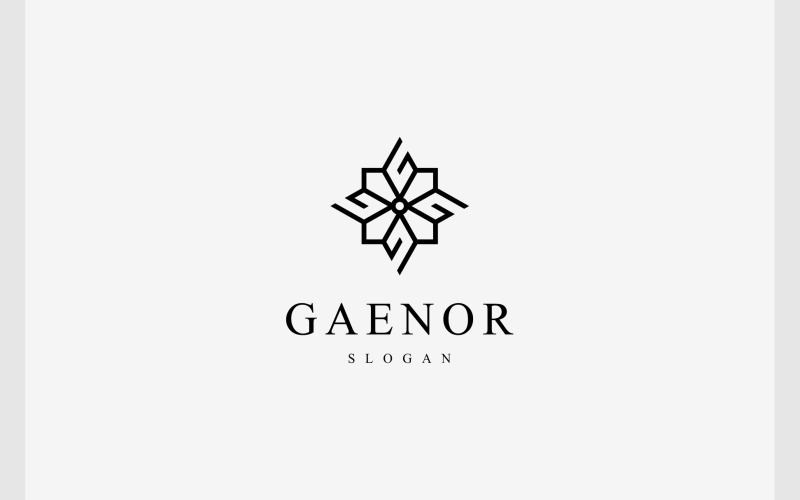 Letter G Decoration Minimalist Logo