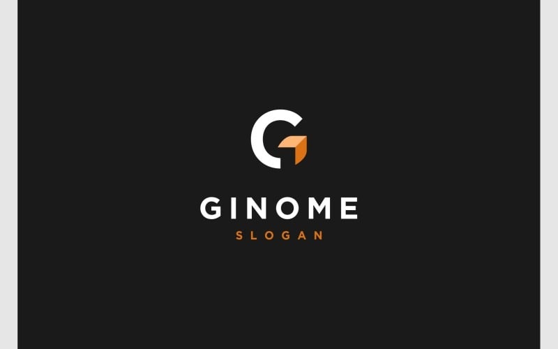 Letter G Arrow Modern Simple Logo