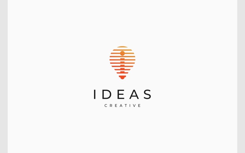 Dopis I žárovka Idea Logo