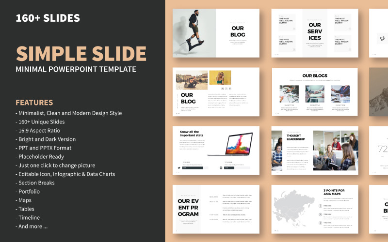 Enkel PowerPoint-mall