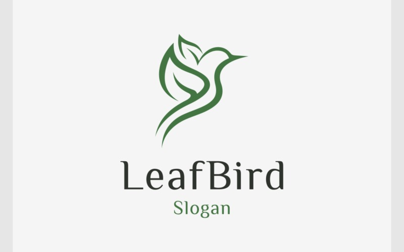 Vogelvlieg Vleugel Blad Natuur Logo