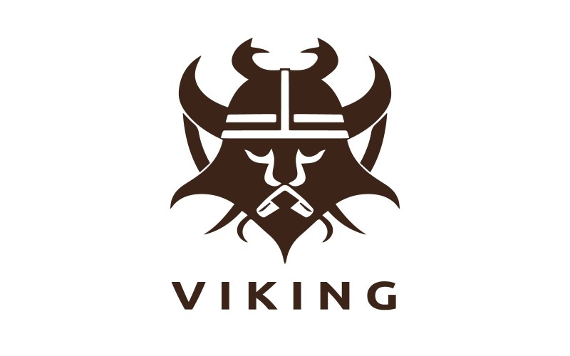 Szablon projektu logo Wikingów V3