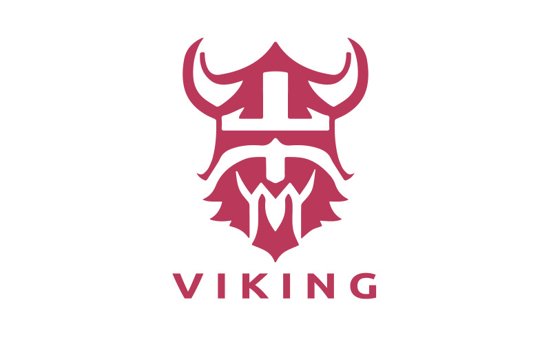Viking logó tervezősablon V8