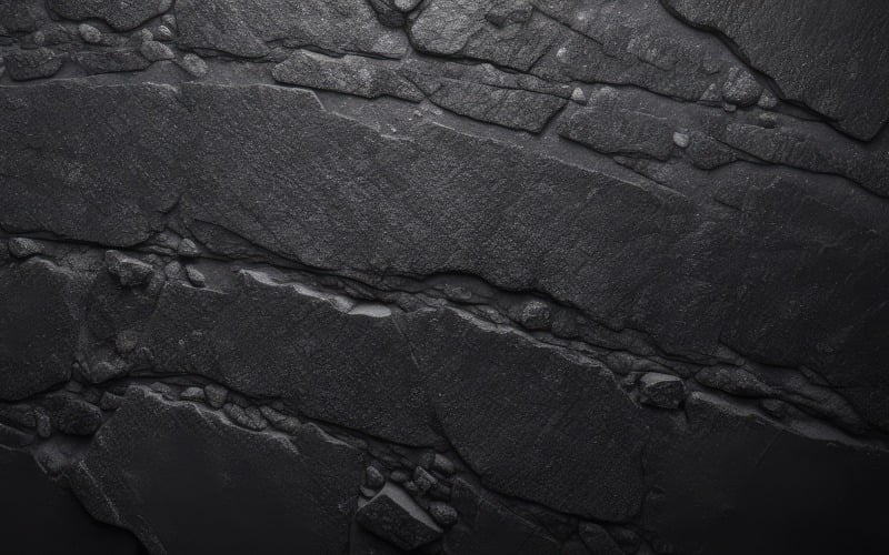 Fondo De Piedra Gris Oscuro Grunge Abstracto
