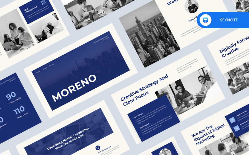 Морено — Шаблон Business Keynote