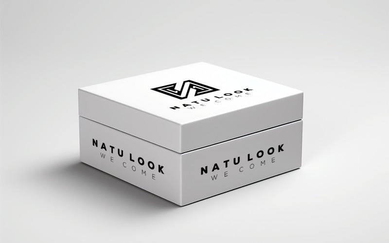 Makieta białego pudełka_ puste pudełko logomockup_opakowanie Makieta_makieta pudełka produktu_makieta pudełka dostawy