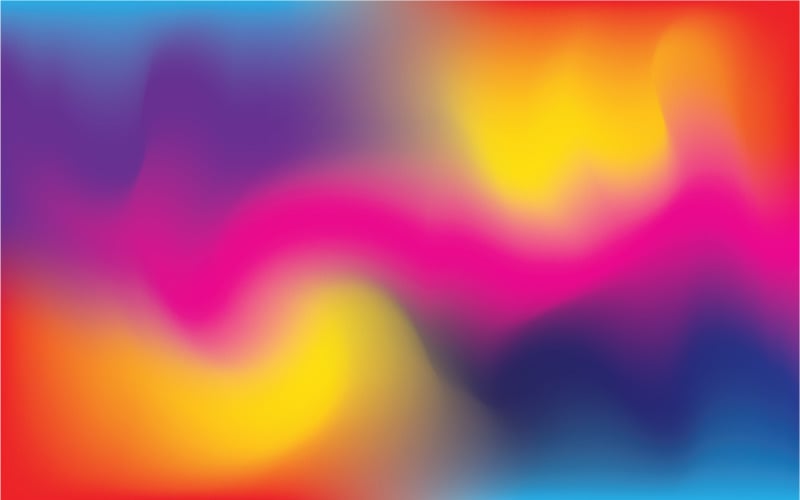 Kolorowe wektor nowoczesne świeże tło gradientowe v11