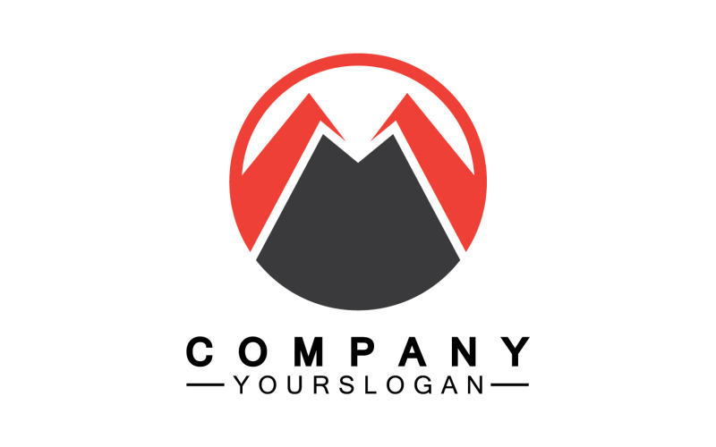 Návrh loga písmene M nebo corporate identity v9