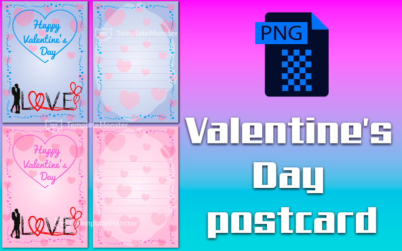 Carte postale Saint Valentin 7