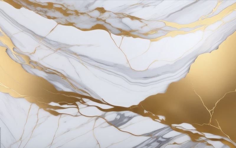 Fond de marbre blanc et or de luxe haut de gamme fond majestueux doré doré