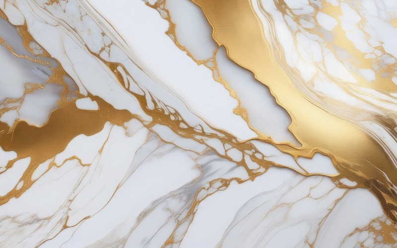 Sfondo in marmo bianco e oro di lusso di alta qualità