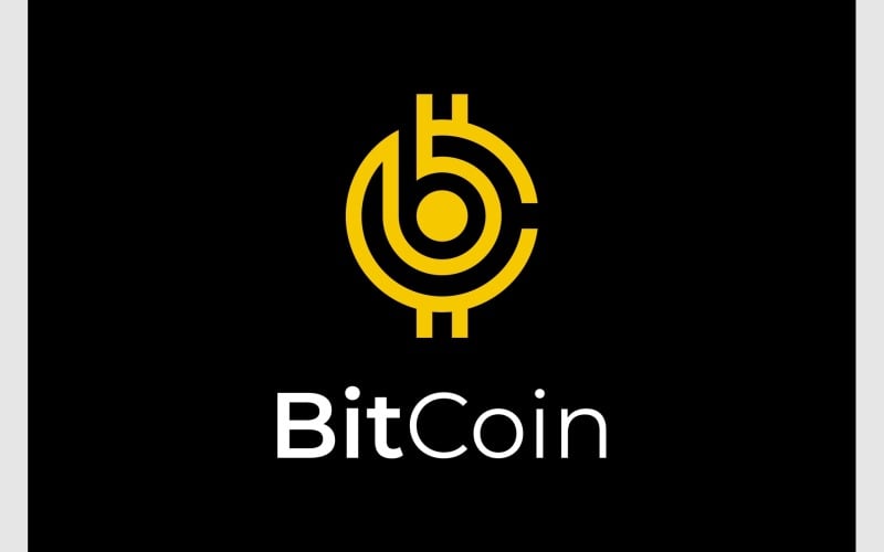 Літера CB монета Crypto валюти логотип