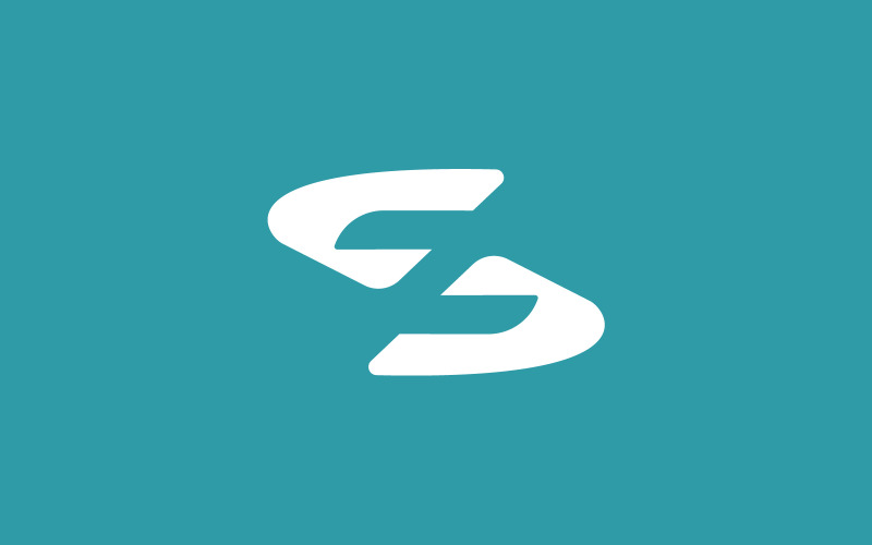 Modèle de conception de logo minimal de lettre Z ou SZ