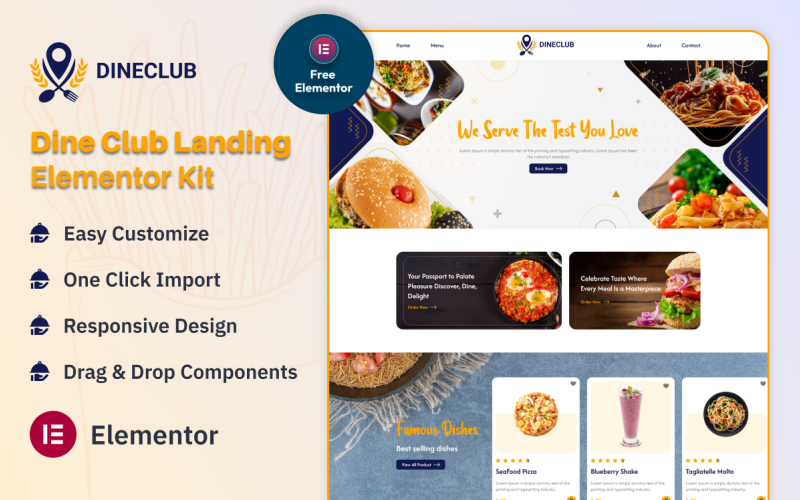 Dineclub Restaurant-bestemmingspagina