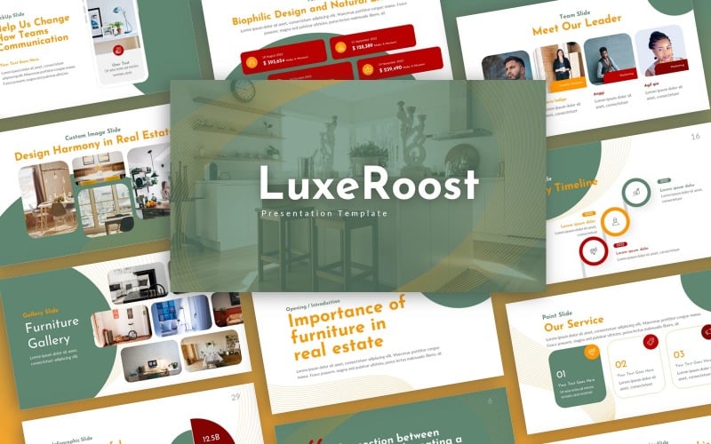 Modello di presentazione LuxeRoost