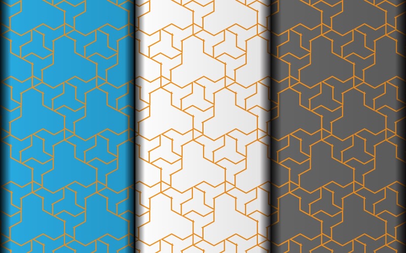 Design de padrão vetorial geométrico sem costura gratuito.
