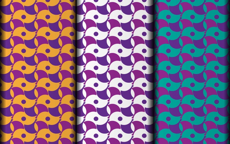 Design floreale in stile floreale gratuito con motivo vettoriale eps.