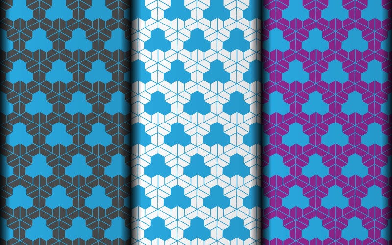 Designvorlage für Vektormuster im Polygonstil.