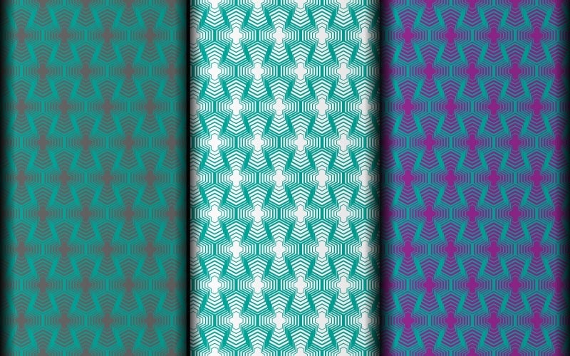 矢量 eps 多变图案设计。