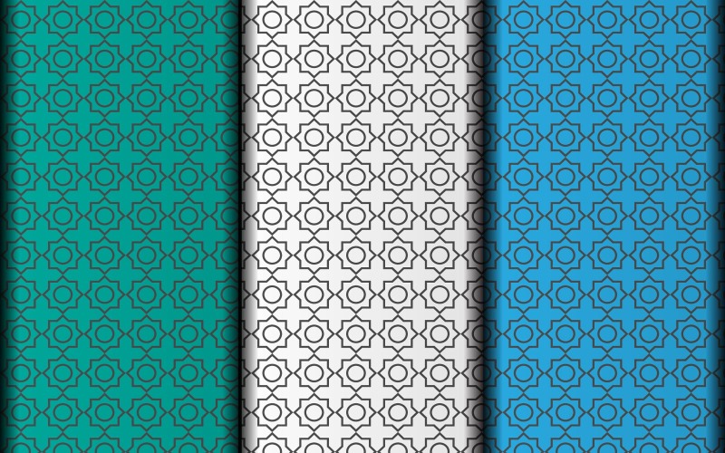 Vektor eps minimal mönster designmall.