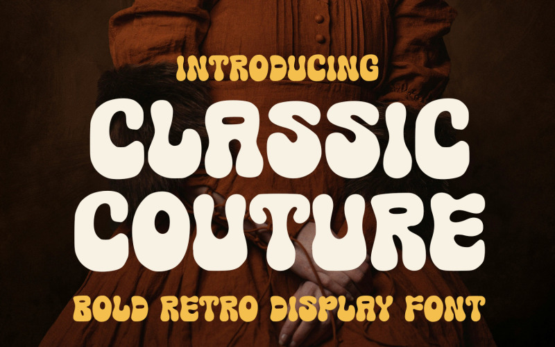 Alta costura clásica - Fuente retro