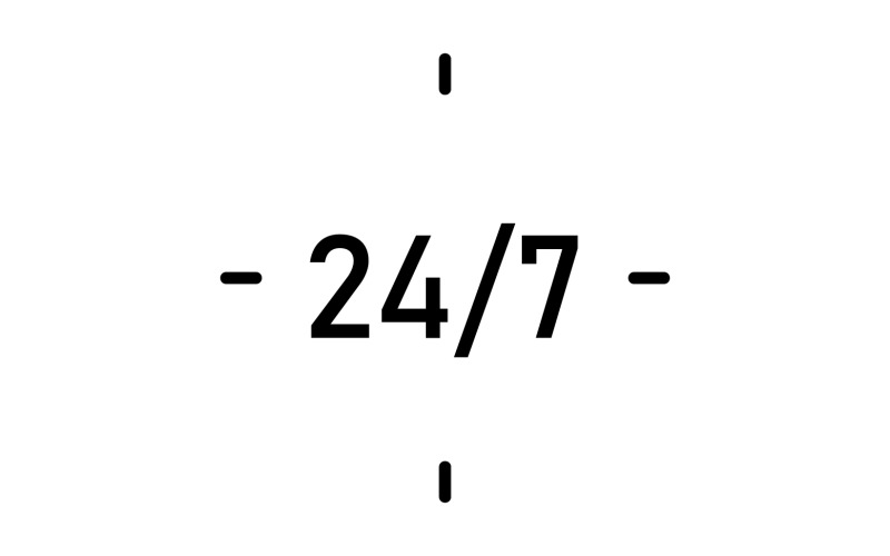 24 saatlik zaman simgesi logo tasarımı v19