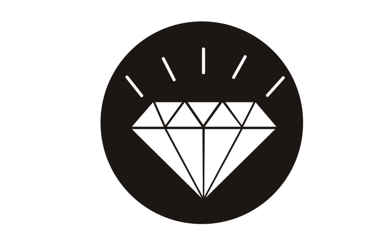 Diamond logo vector element version v54