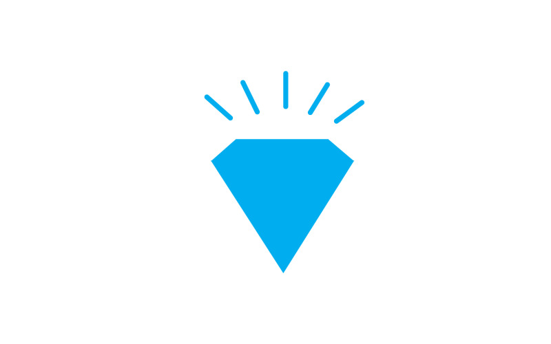 Diamond logo vector element verze v11