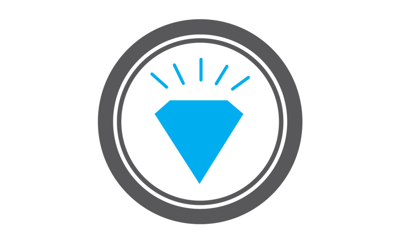Diamond logo vector element verze v43