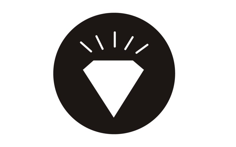 Diamond logo vector element verze v59
