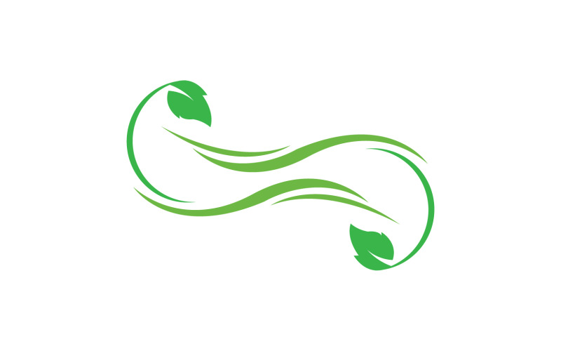 Icona elemento albero ecologia verde foglia versione v31