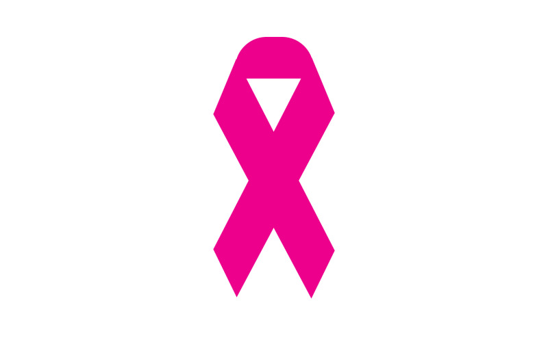 Nastro rosa icona elemento logo versione v39