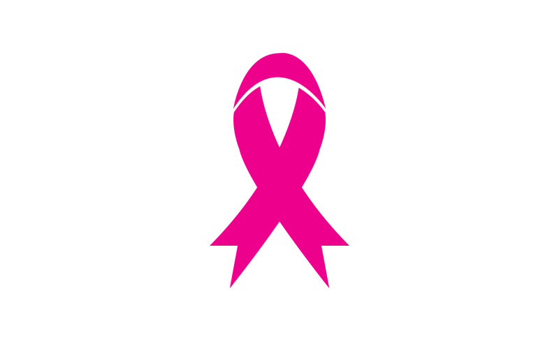 Ribbon rosa ikon logotyp element version v19