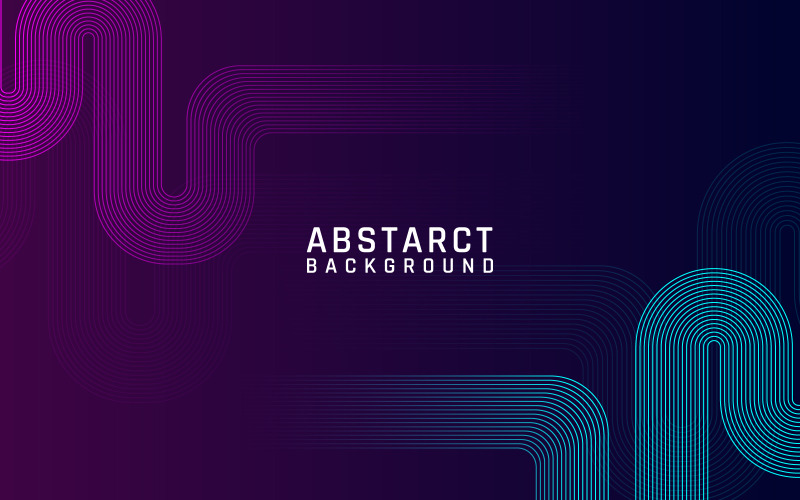 Fond de ligne de technologie abstraite premium