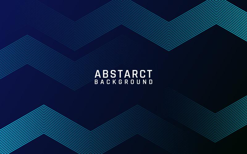Fundo de linha de tecnologia azul abstrato premium
