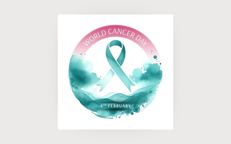World Cancer Day Inläggsmall för sociala medier - 01