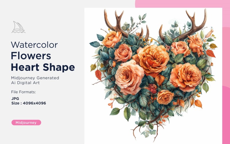Fiori a forma di cuore Cuori allineati Una connessione per San Valentino 03
