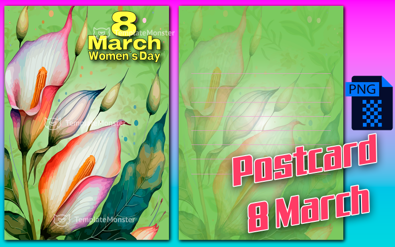 Carte postale 8 mars ( 11 )
