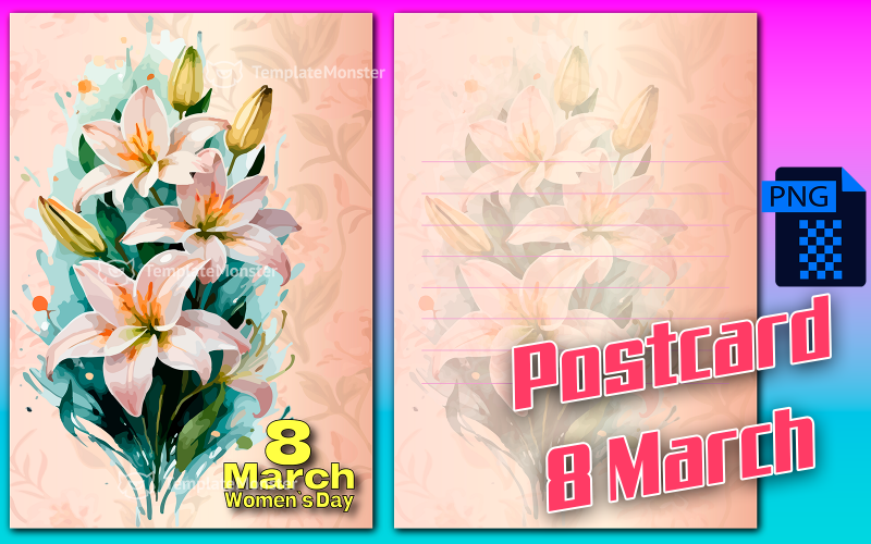 Cartolina 8 marzo ( 8 )